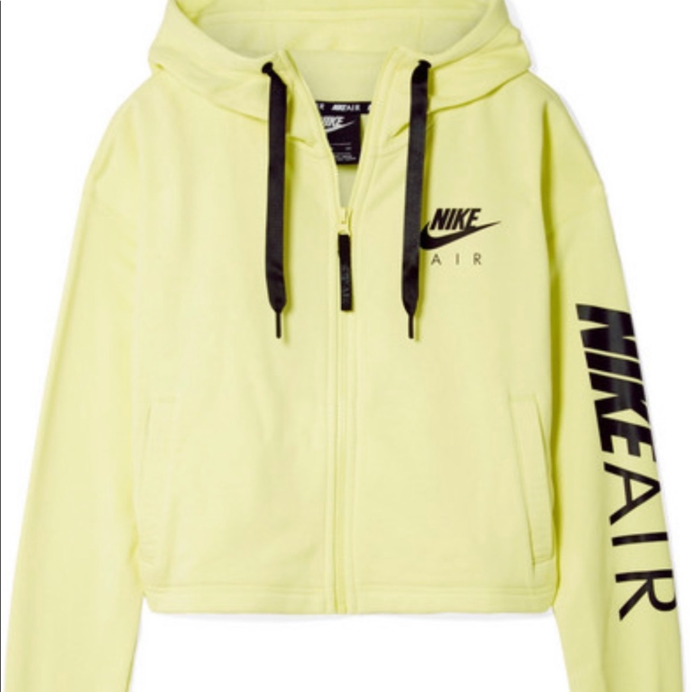 Nike air cropped hoodie